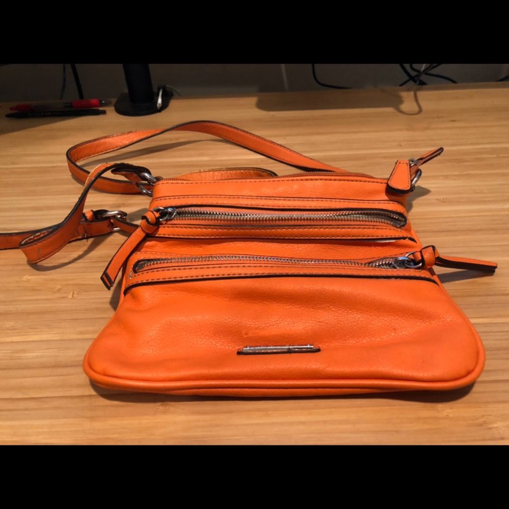 Orange Hand Purse